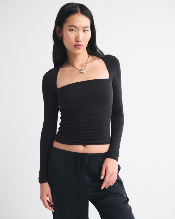 The A&F Ava Long-Sleeve Top