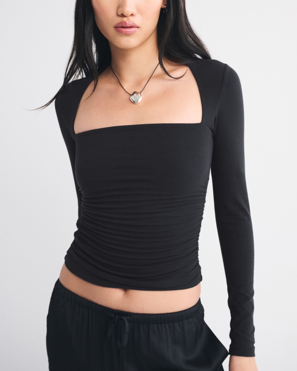 The A&F Ava Long-Sleeve Top