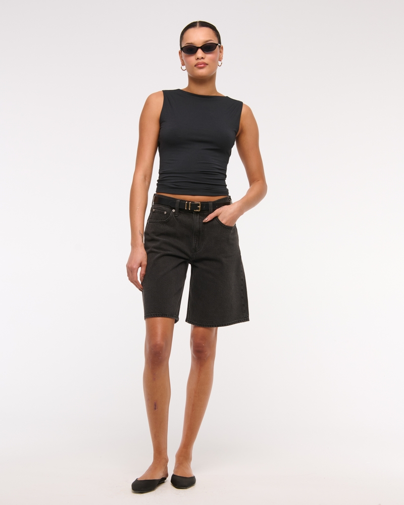 Draped Cowl Back Top