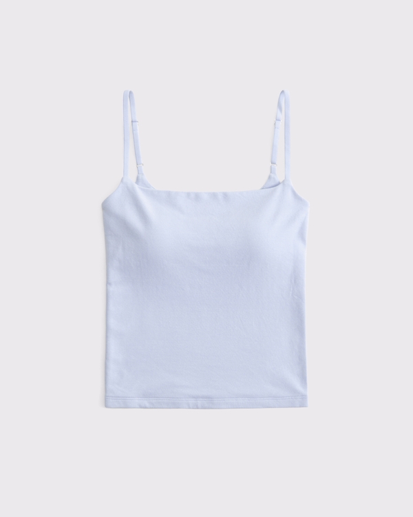 Bra-Free 90s Cami, Light Blue view 1