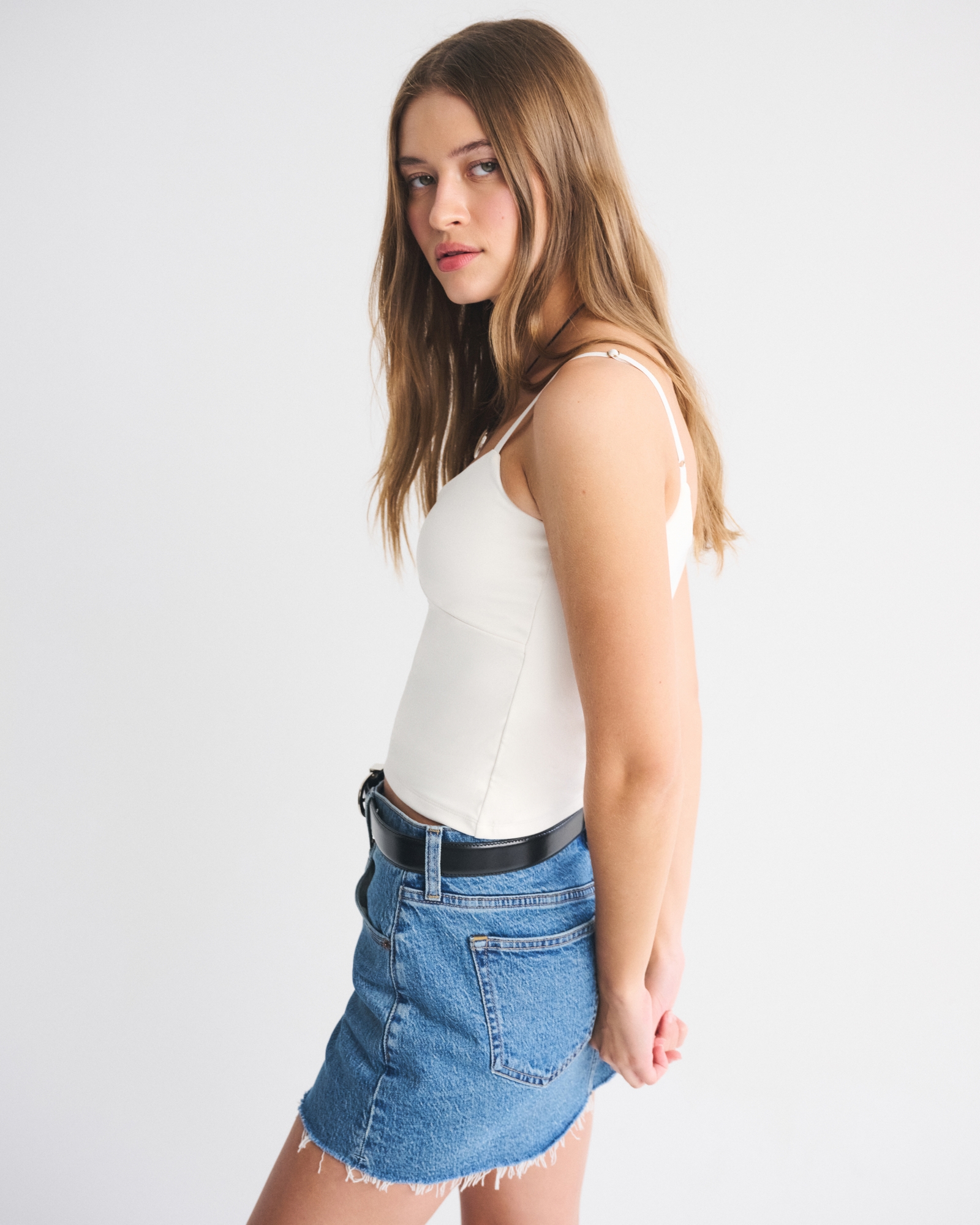 Bra-Free Snatched Seamless V-Neck Cami