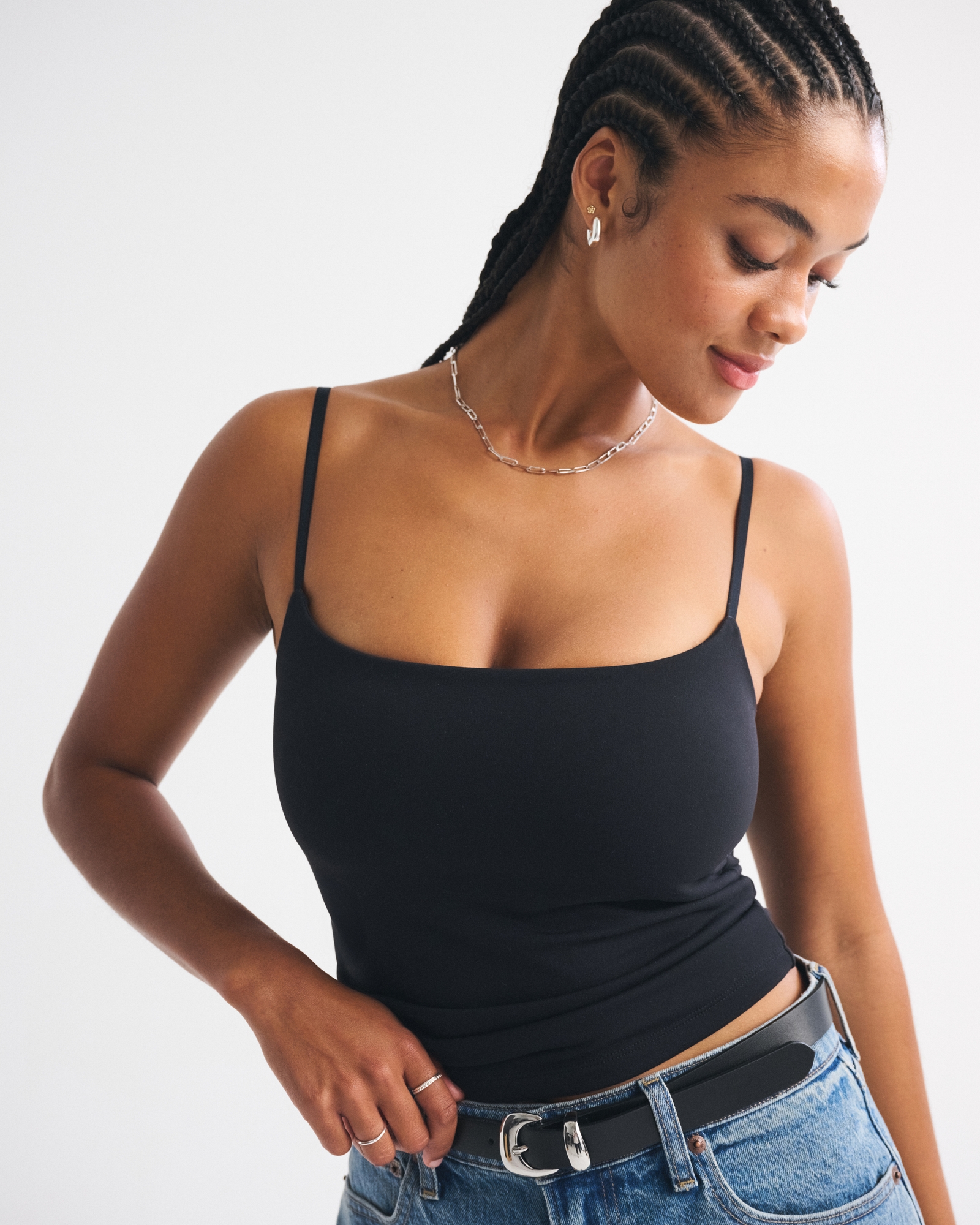 Bra-Free Snatched Seamless 90s Cami