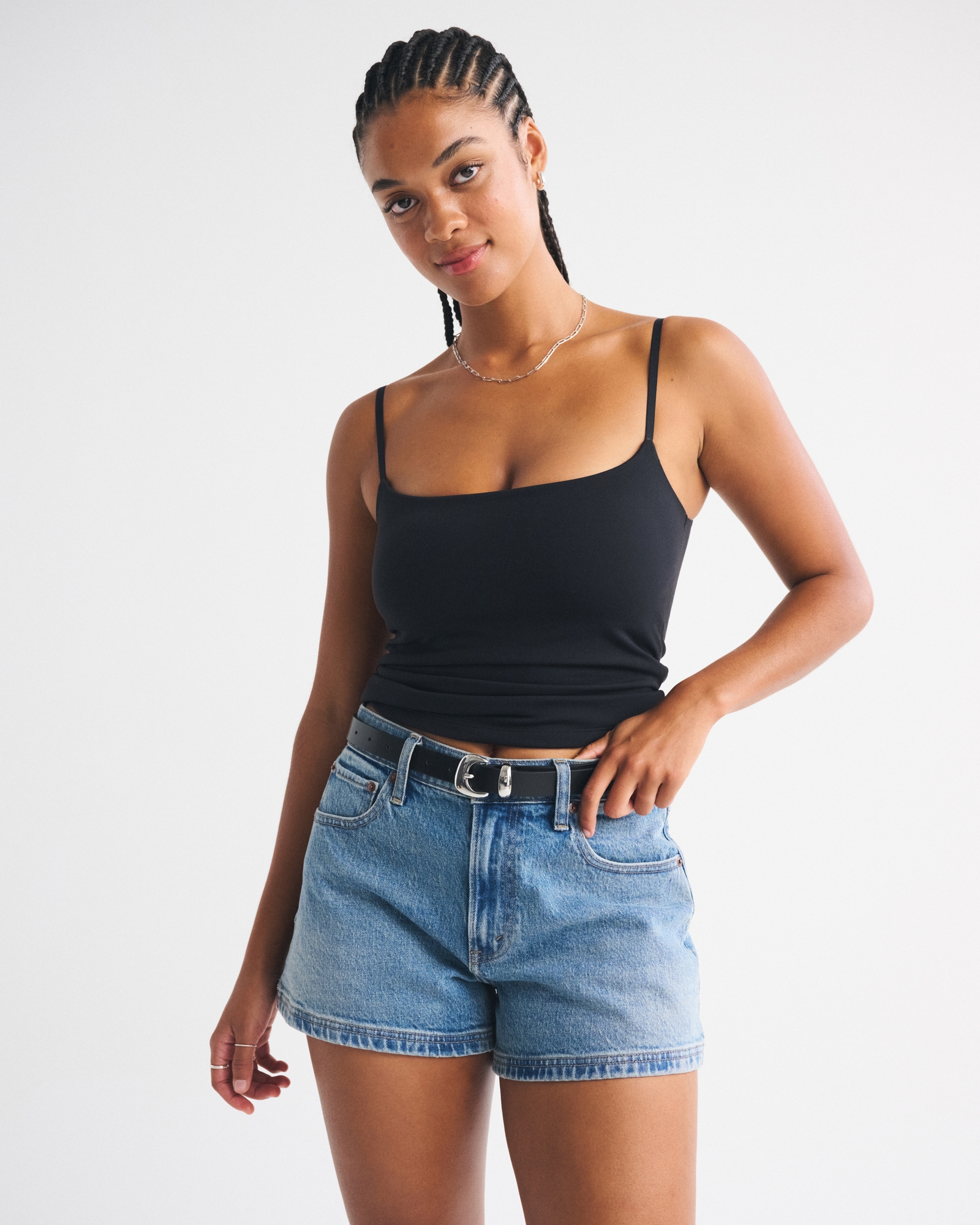 Bra-Free Snatched Seamless 90s Cami