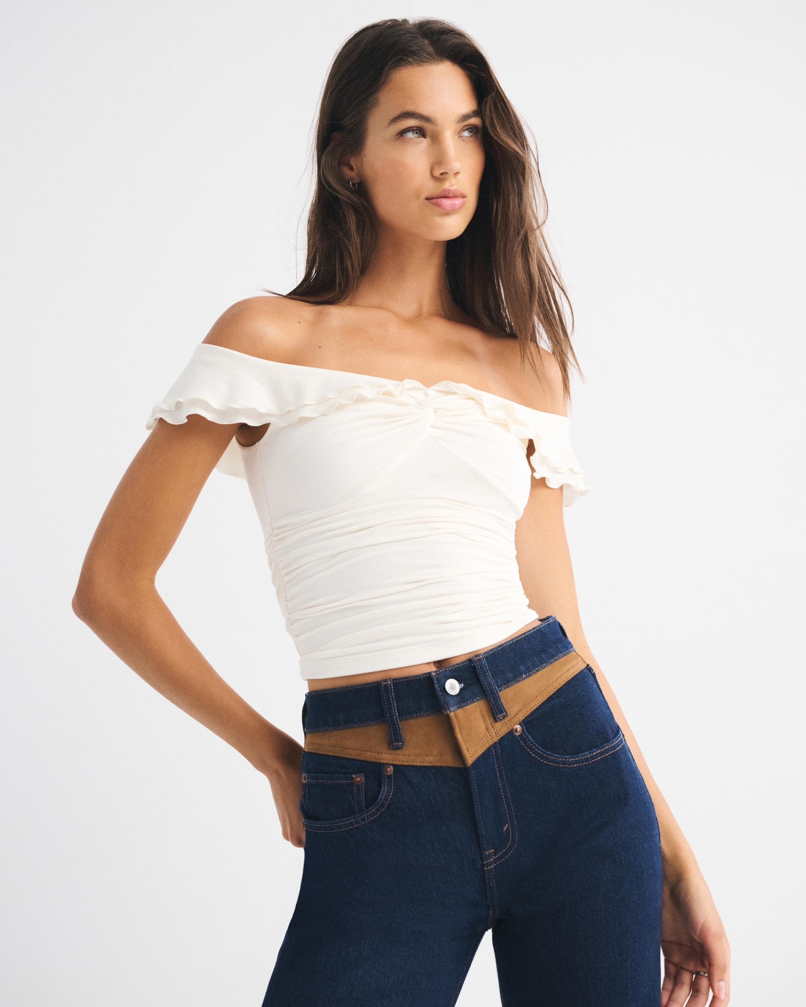 Off-The-Shoulder Ruffle Top