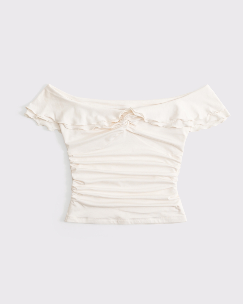 Off-The-Shoulder Ruffle Top