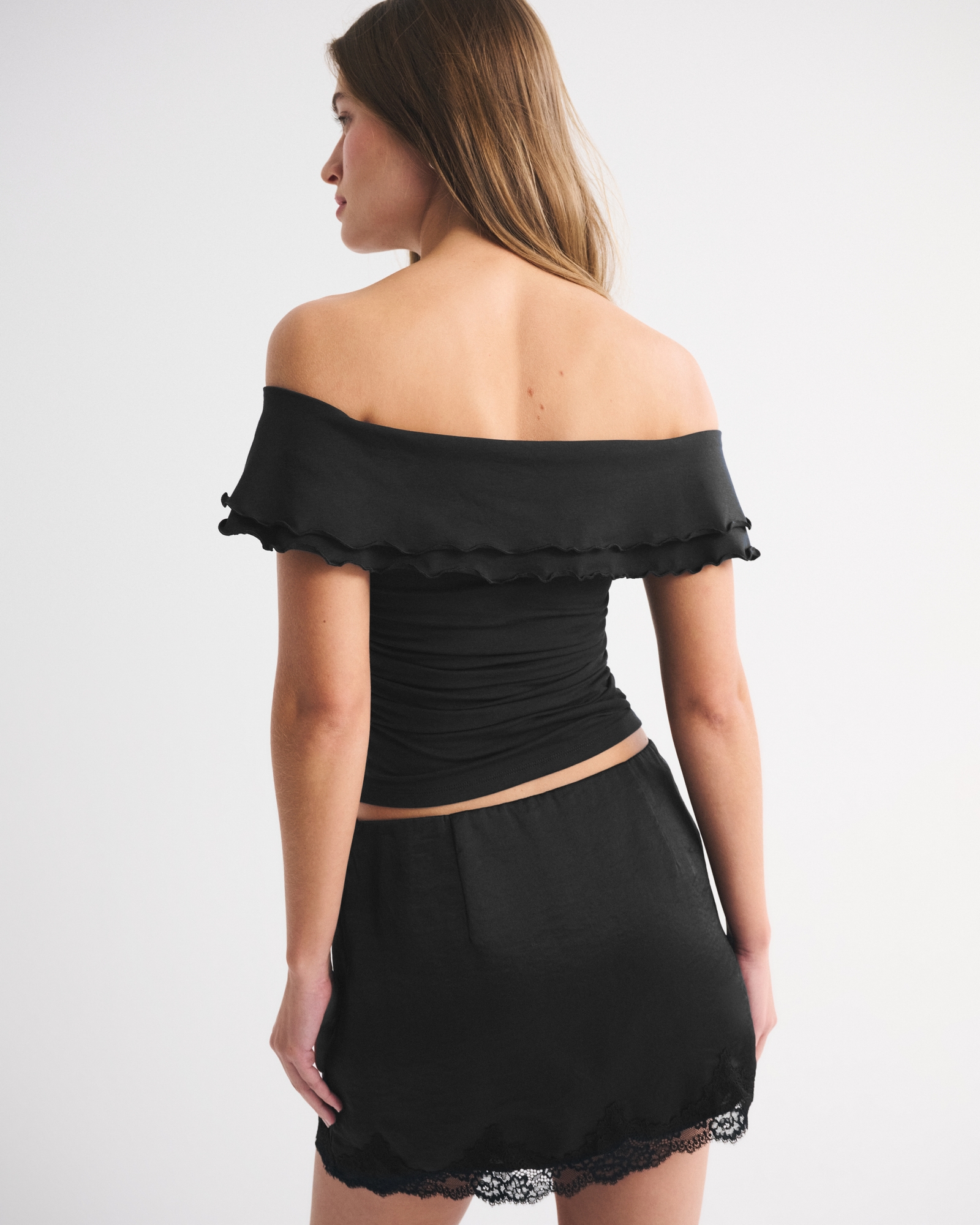 Off-The-Shoulder Ruffle Top