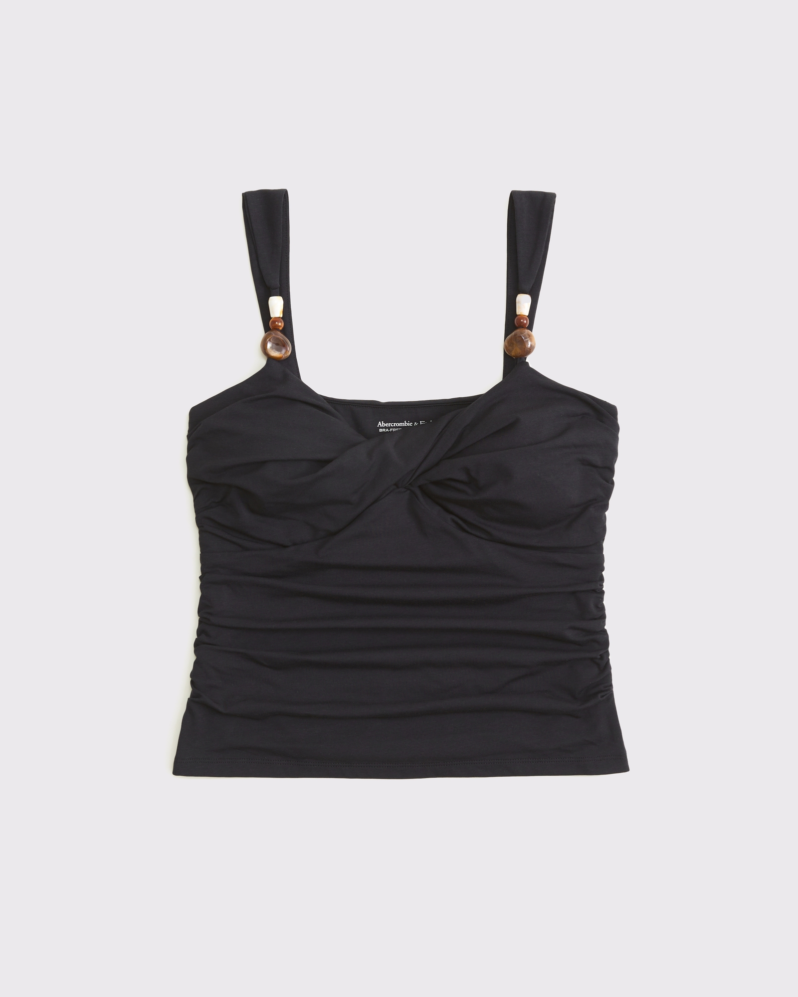 Bra-Free Beaded Twist Cami