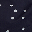 navy polka dot