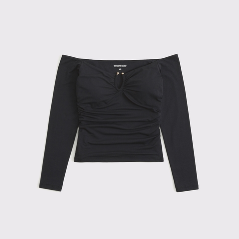Бра Free Off-The-Shoulder Hardware — Abercrombie & Fitch