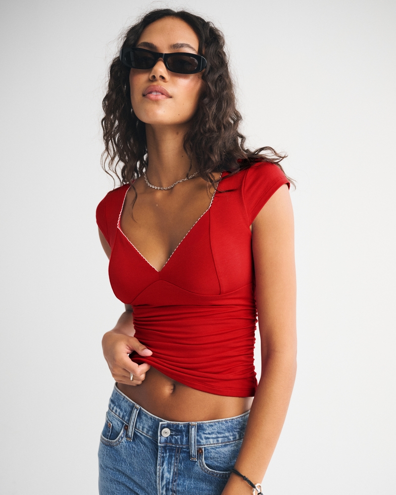 The A&F Zoe Bra-Free Top