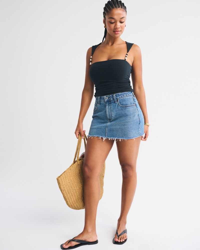 The A&F Ava Beaded Top