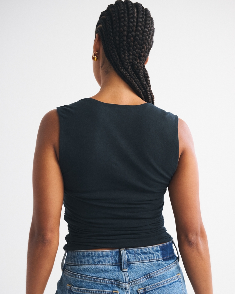 The A&F Ava Beaded Top