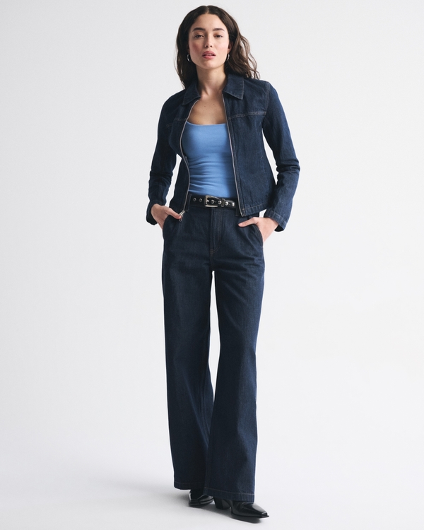 Bra-Free 90s Cami, Sky Blue view 2