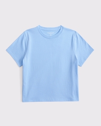 Essential Polished Body-Skimming Tee