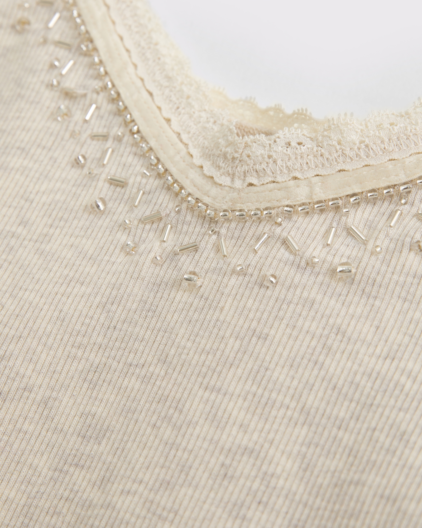 Embellished Rib Cami