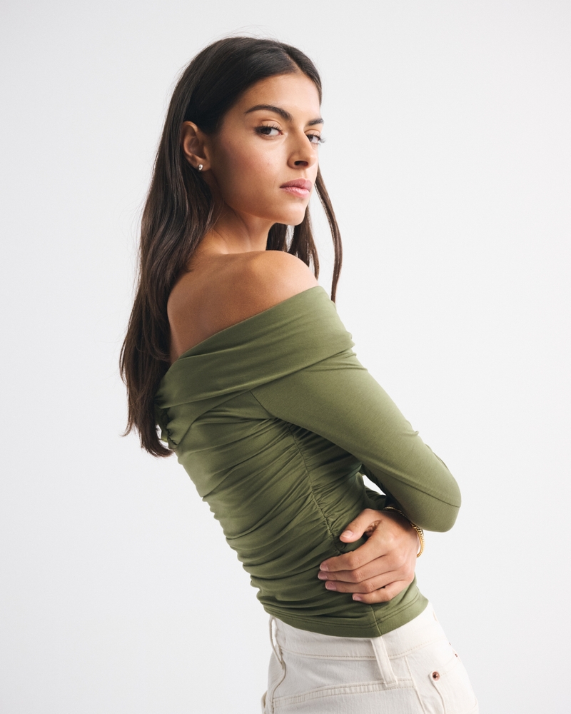 Off-The-Shoulder Hardware Top