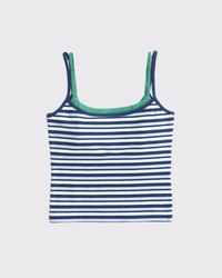 Bra-Free Double-Layered 90s Cami
