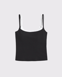 Bra-Free Double-Layered 90s Cami