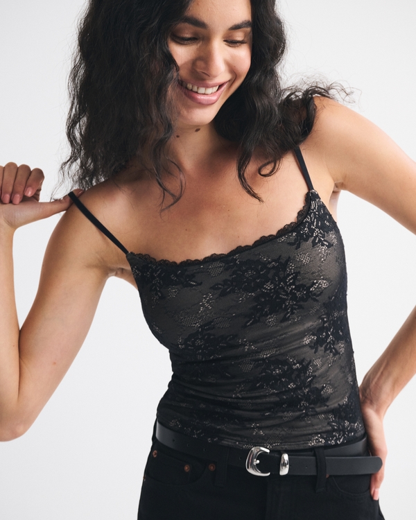 Bra-Free Lace 90s Cami