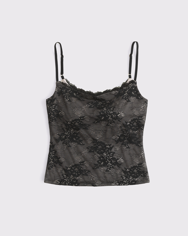 【限定値下げ・新品】andwang Cross lace tanktop 黒 Wandella Lace Tank Black | Princess Polly