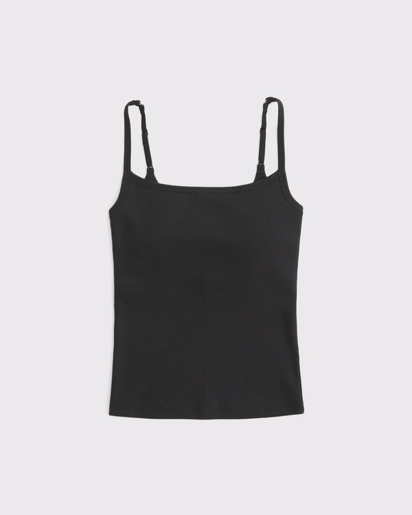 Women's Bra-Free Rib 90s Cami | Women's Tops | Abercrombie.com