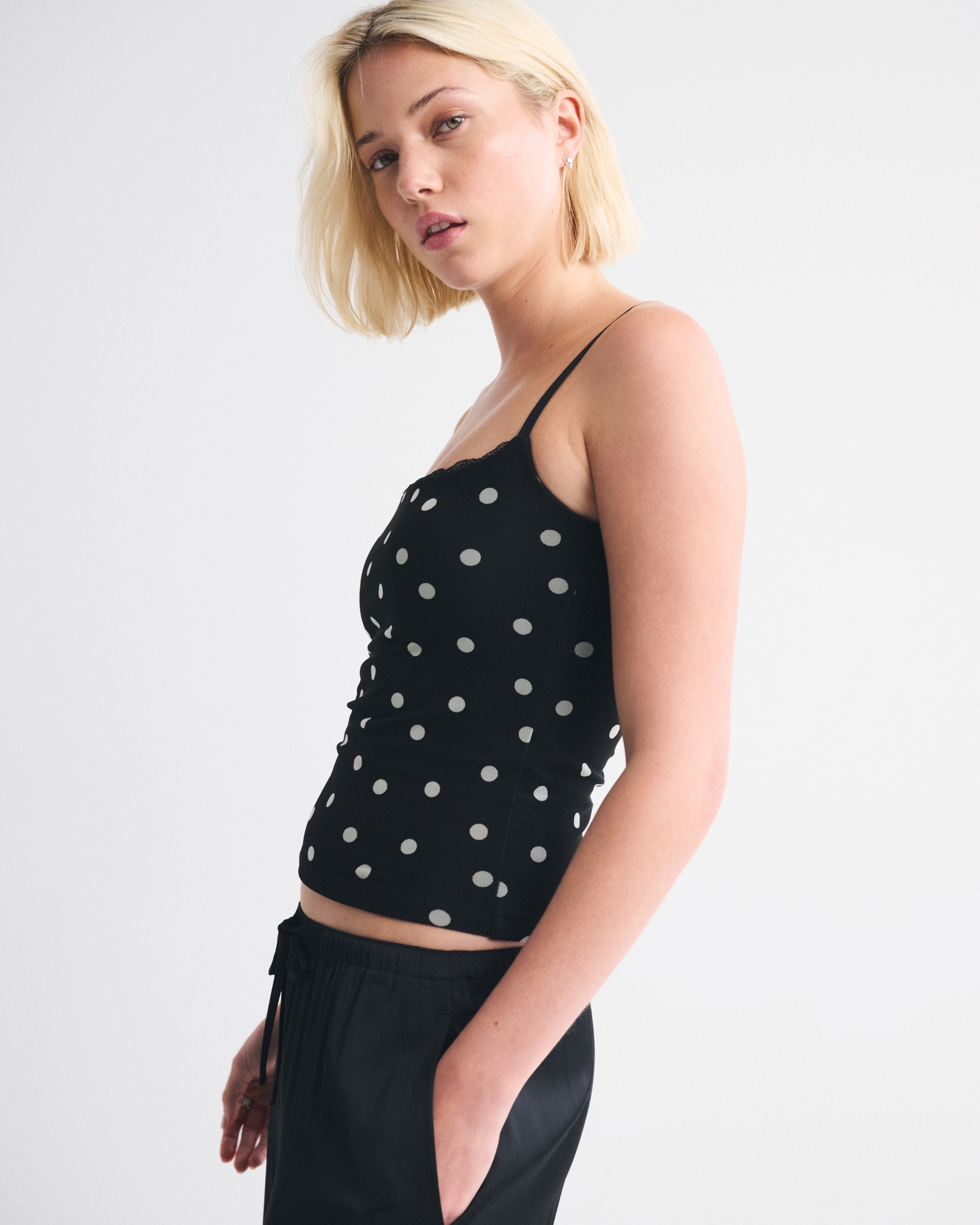 Bra-Free Lace 90s Cami