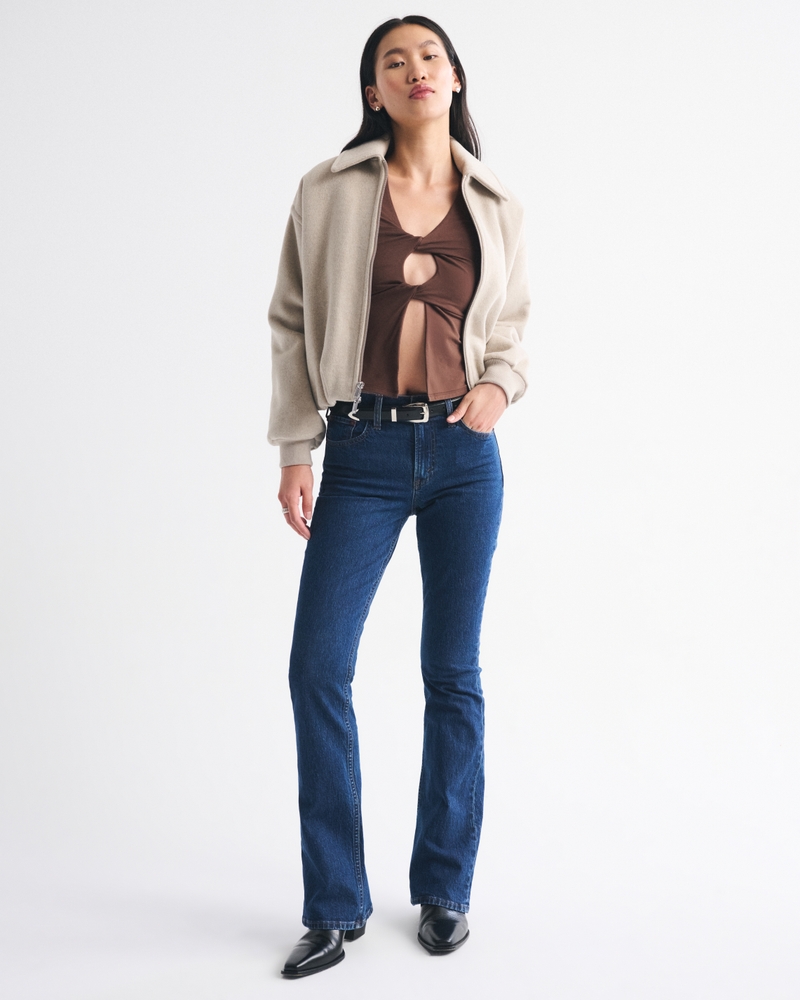 Bra-Free Long-Sleeve Twist Cutout Top - thumbnail 7