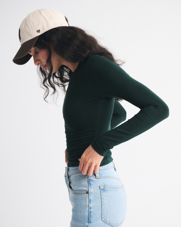 Double-Lined Long-Sleeve Baby Tee