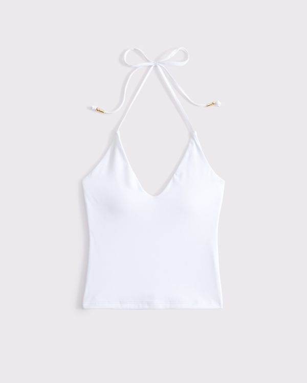 Bra-Free Snatched Seamless Halter Top