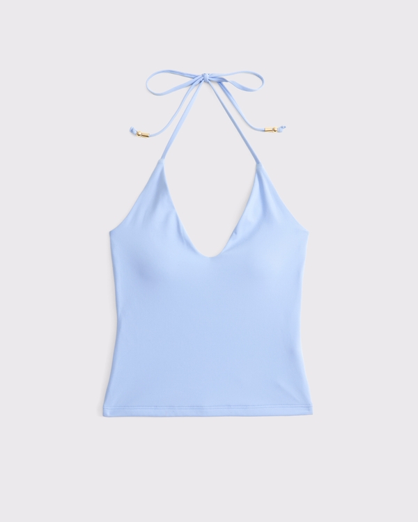 Bra-Free Snatched Seamless Halter Top