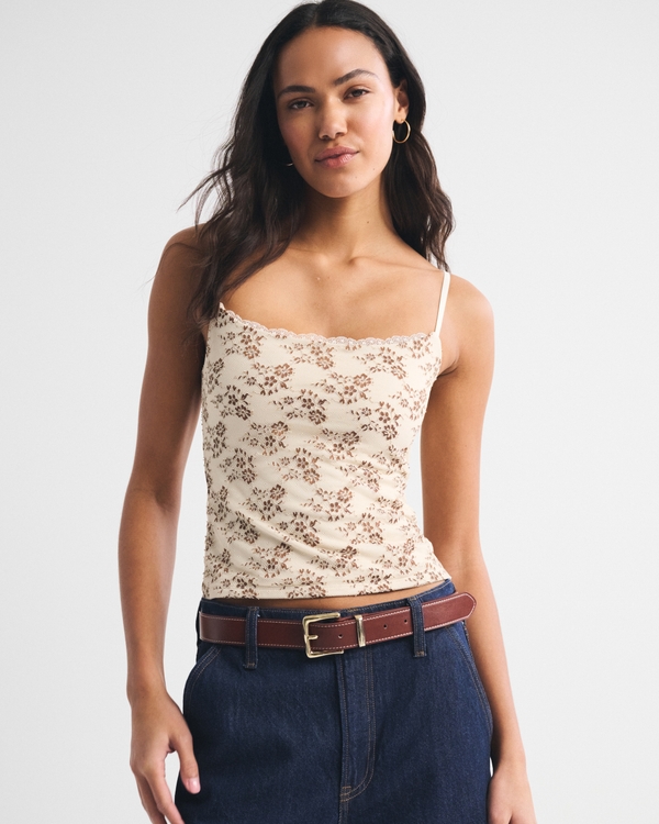 Bra-Free Lace 90s Cami
