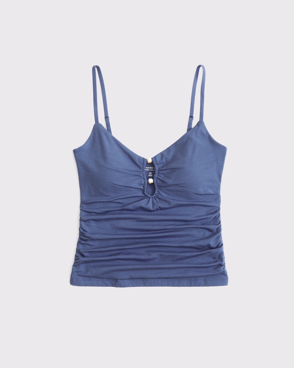 Bra-Free Beaded Cutout Cami