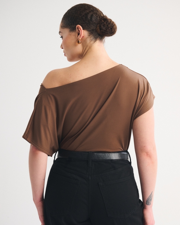 Draped Asymmetrical Top