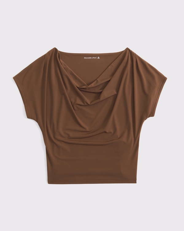 Draped Asymmetrical Top