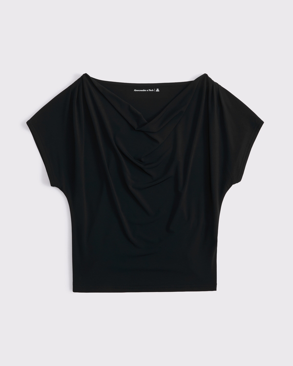 Draped Asymmetrical Top