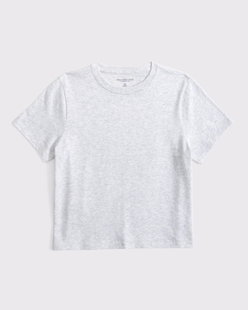 Essential Polished Body-Skimming Tee from Abercrombie & Fitch - $19