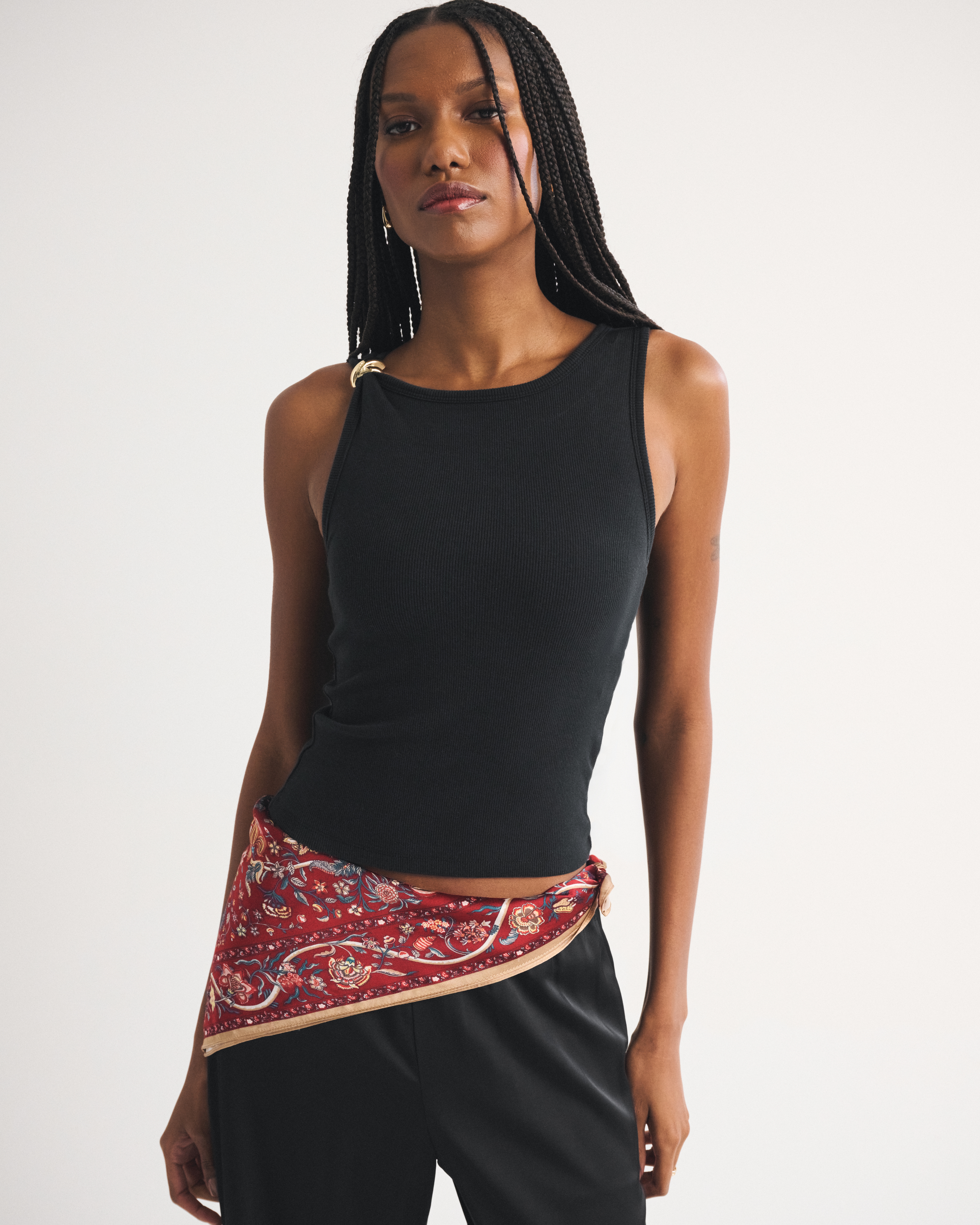 Бра Free Hardware High-Neck — Abercrombie & Fitch — фото 2