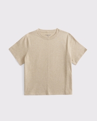 Essential Polished Body-Skimming Tee