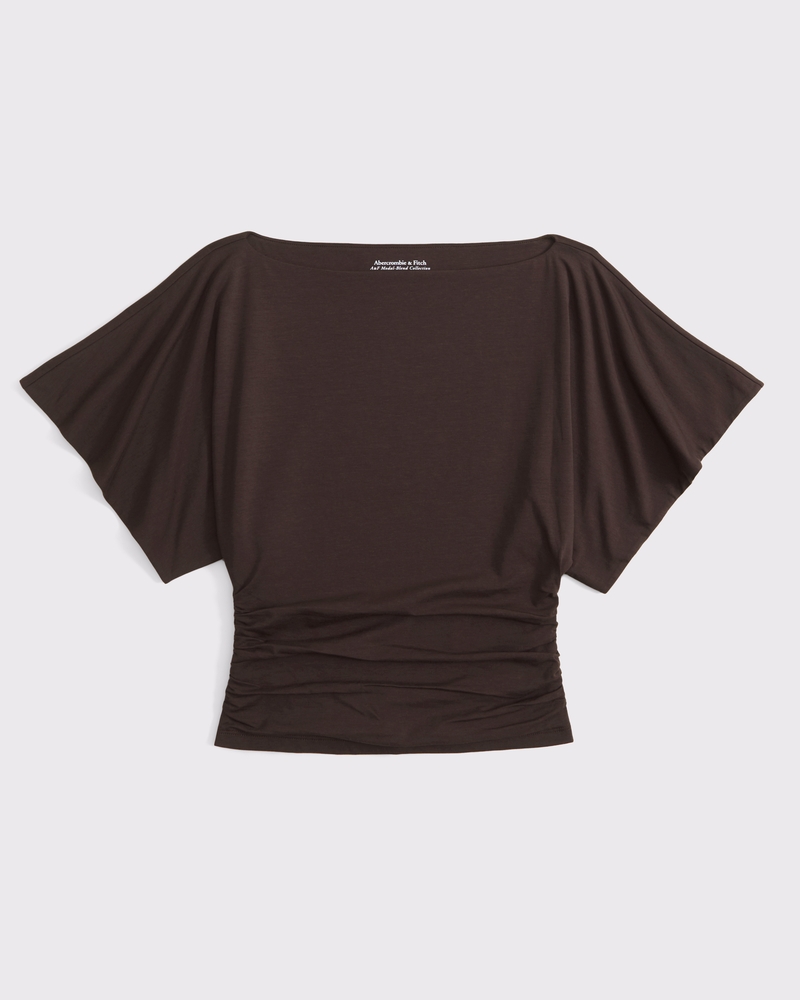 Flutter Sleeve Slash Top