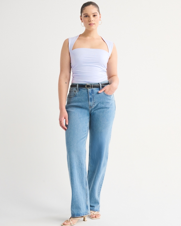 The A&F Ava Top, Light Blue view 2