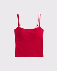 Bra-Free Double-Layered 90s Cami
