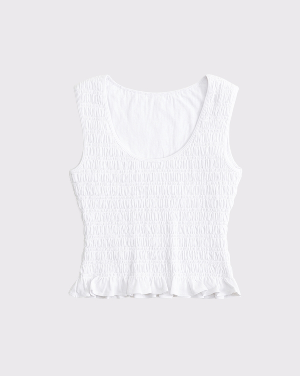 Women's 2-in-1 Reversible Smocked Top | Women's Tops | Abercrombie.com