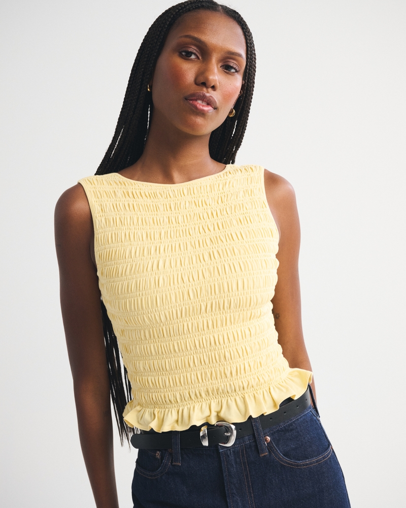 【専用】Overdue flair special smocked top KIC_139-6337-00530-810_model1?