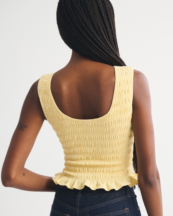 【専用】Overdue flair special smocked top Women's 2-in-1 Reversible Smocked Top | Women's Tops | Abercrombie.com