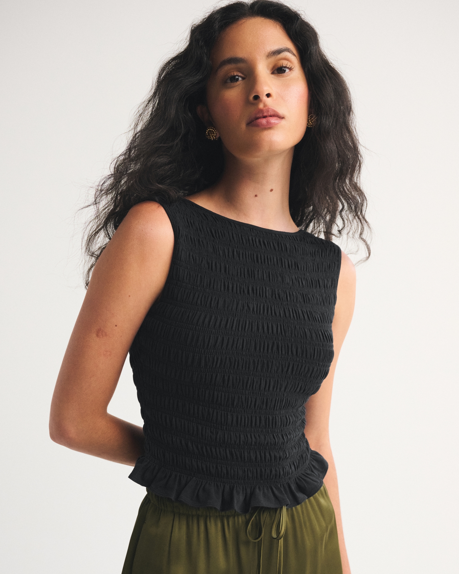 2-in-1 Reversible Smocked Top