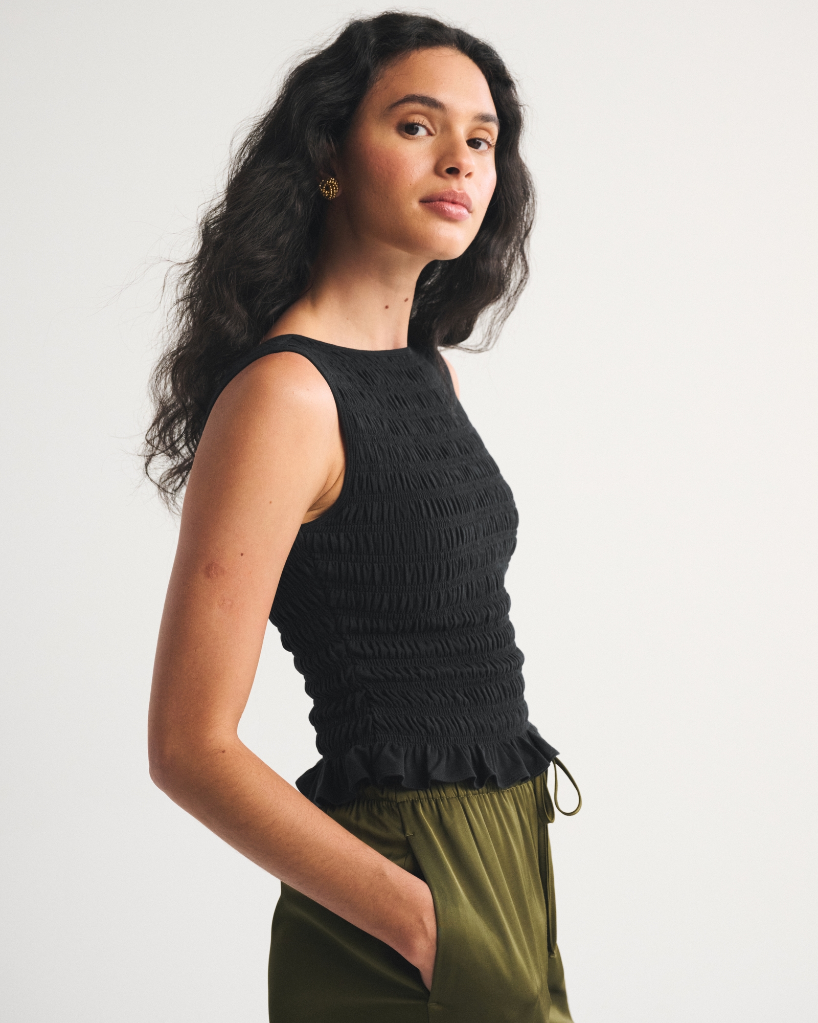 2-in-1 Reversible Smocked Top