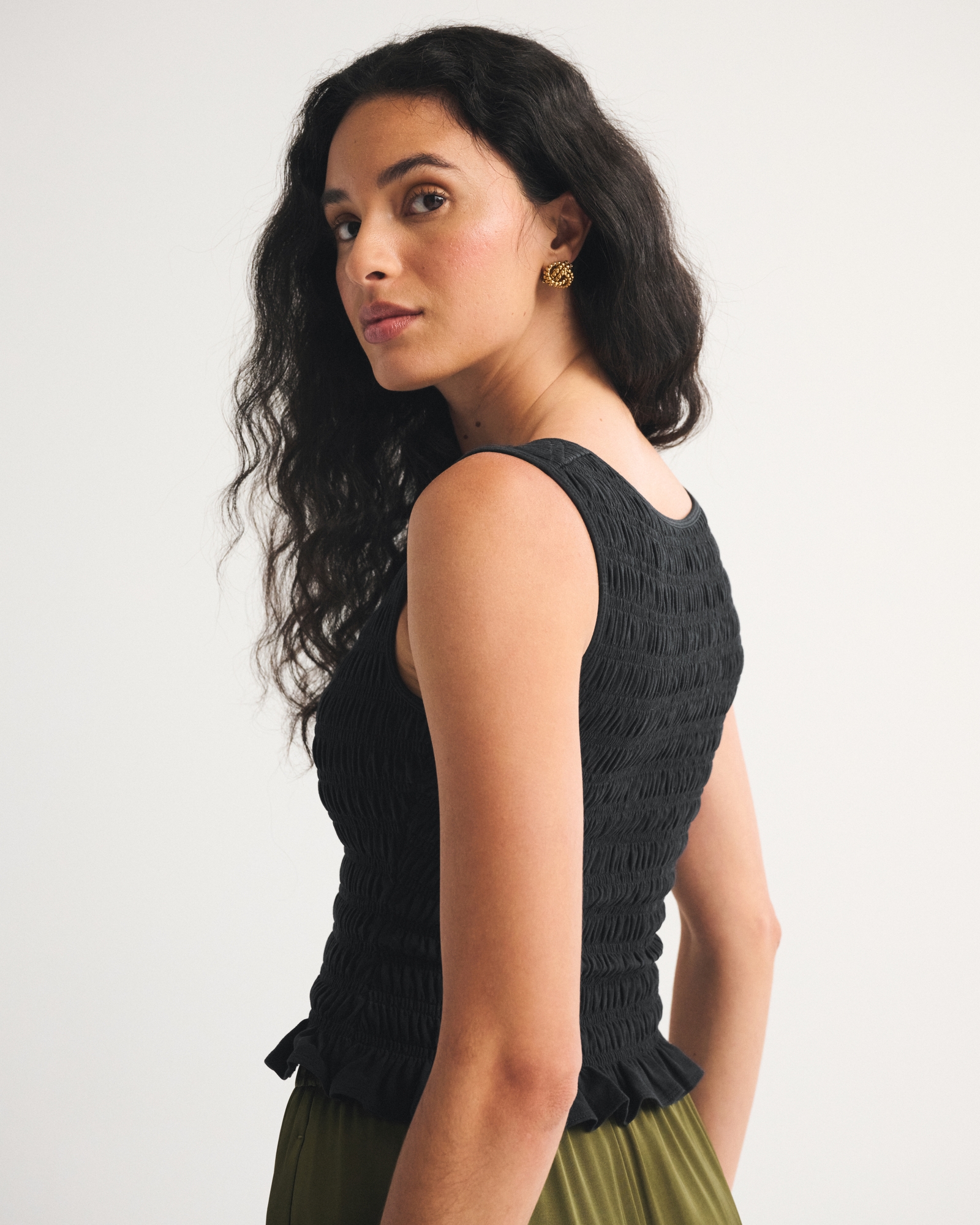 2-in-1 Reversible Smocked Top