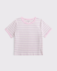 Essential Polished Body-Skimming Tee