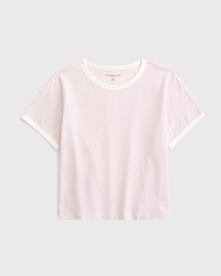 Essential Polished Body-Skimming Tee