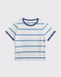 Essential Polished Body-Skimming Tee